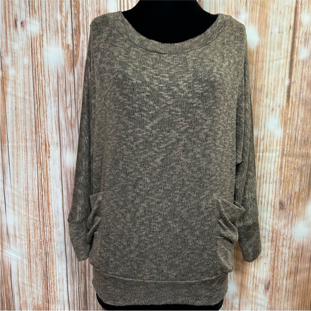 Lush Marled Knit Cozy Sweater
